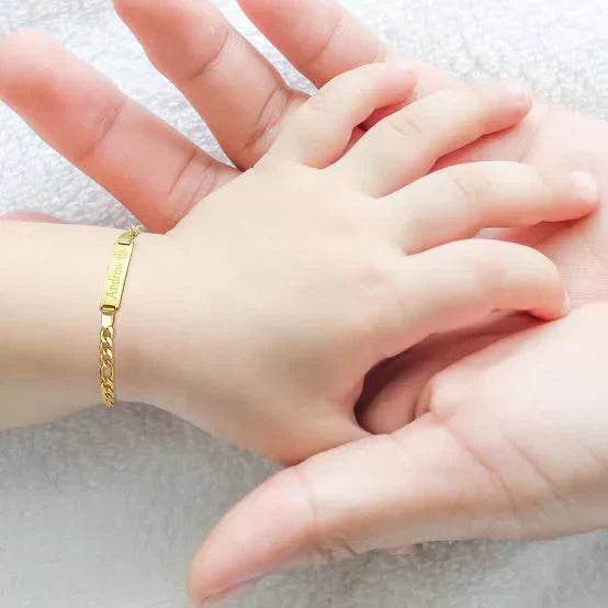 Engraving Name Baby Braclet